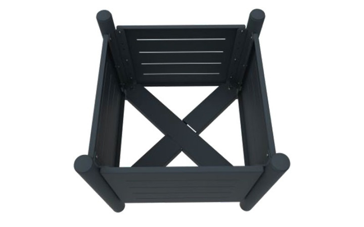 Jardinière HANKO en Acier Galvanisé Poudré Anti-UV|Robuste et Élégante