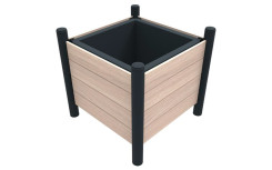 Jardinière HANKO Compact en Chêne Clair | Effet Lames Naturelles