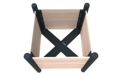 Jardinière HANKO Compact en Chêne Clair | Effet Lames Naturelles