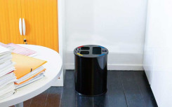 COLLECTEUR DE TRI ALINA AVEC COUVERCLE 3 FLUX