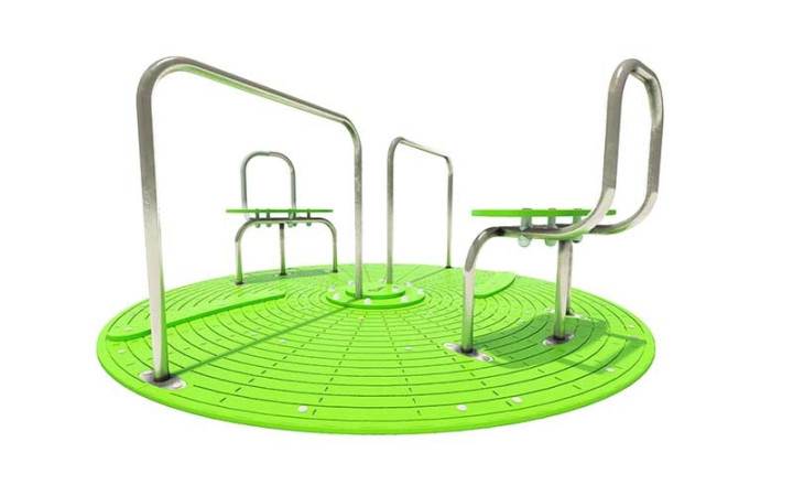 TOURNIQUET INCLUSIF POLLUX
MANÈGE PMR POUR AIRE DE JEUX