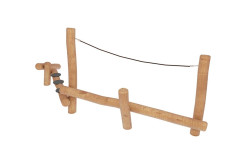 JEU D’ÉQUILIBRE FARFADET EN BOIS 
POUTRE ÉQUILIBRE EXTÉRIEURE EN ROBINIER POUR ENFANT
