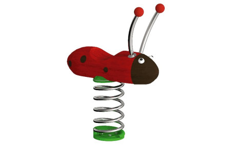 JEU RESSORT EN BOIS COCCINELLE FARFADET POUR ENFANT
JEU RESSORT POUR EXTÉRIEUR EN ROBINIER BOIS ÉCOLOGIQUE