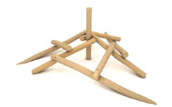 PYRAMIDE MIKADO GÉANT JEUX POUR ENFANT FARFADET
PYRAMIDE EN BOIS NATUREL ET ÉCOLOGIQUE ROBINIER POUR ESPACE EXTÉRIEUR