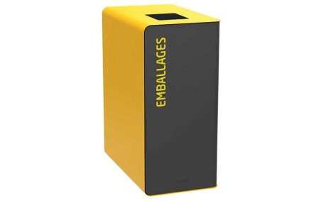 BORNE DE TRI TRITOU 65 L
STATION DE RECYCLAGE POUR BUREAU
POUBELLE D’INTÉRIEUR