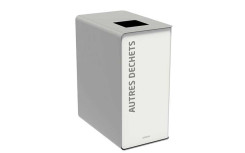 STATION DE TRI INTÉRIEUR TRITOU 90 L 
POUBELLE DESIGN D'ENTREPRISE
CORBEILLE INTÉRIEURE POUR RECYCLAGE DES DÉCHETS