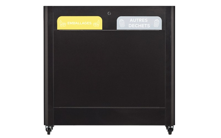 MEUBLE DE TRI SELECTIF MORA DOUBLE OU TRIPLE FLUX
POUBELLE DE TRI INTÉRIEURE 60 L POUR RECYCLAGE