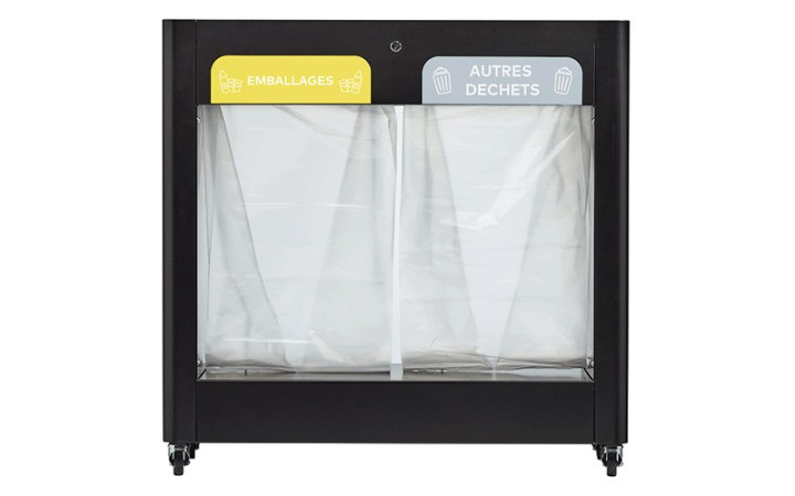 MEUBLE DE TRI SÉLECTIF MORA 110 L
CORBEILLE DE TRI INTÉRIEUR VIGIPIRATE POUR RECYCLAGE
