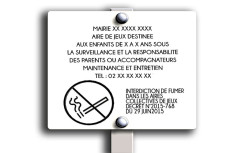 PANNEAU D'INFORMATION AIRE DE JEU