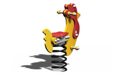COQ SUR RESSORT POUR AIRE DE JEUX
JEU SUR RESSORT PARC PUBLIC ET JARDIN EXTÉRIEUR