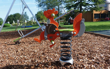 JEU RESSORT ÉCUREUIL
ANIMAL SUR RESSORT POUR JARDIN EXTÉRIEUR