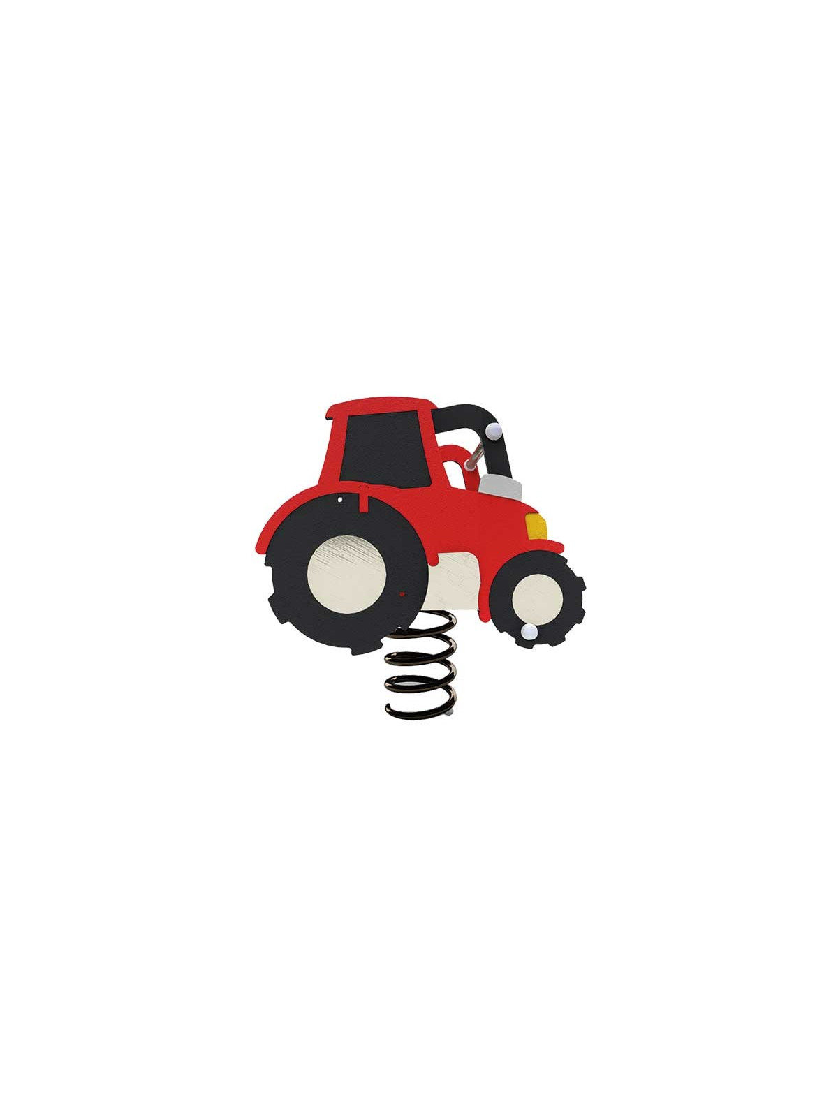 JEU SUR RESSORT INCLUSIF TRACTEUR
JEU PMR POUR PARC PUBLIC ET JARDIN EXTÉRIEUR