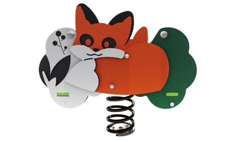 JEU RESSORT RENARD 2 PLACES
JEU SUR RESSORT ANIMAL EN HDPE ET ACIER
