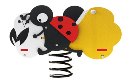 JEU SUR RESSORT COCCINELLE 2 PLACES
JEU EXTERIEUR POUR COURS D'ÉCOLE
