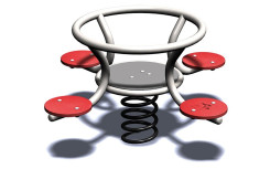 JEU RESSORT INOX 4 PLACES
JEU HAUT DE GAMME POUR AIRE DE JEU