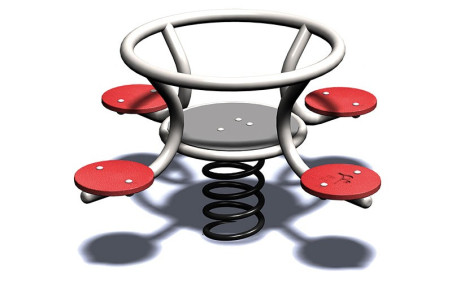 JEU RESSORT INOX 4 PLACES
JEU HAUT DE GAMME POUR AIRE DE JEU