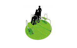 TOURNIQUET INCLUSIF POLLUX
MANÈGE PMR POUR AIRE DE JEUX