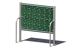 Panneau de jeu et de réflexion MEMORY pour aire de jeux extérieure