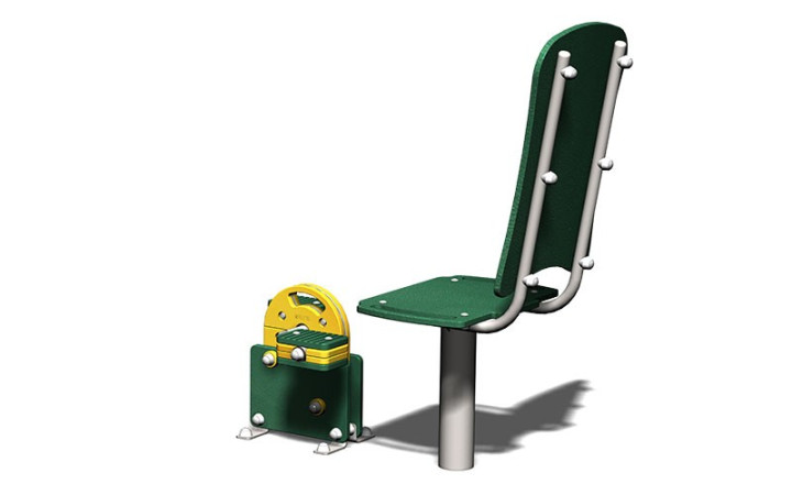 AGRÈS DE MOTRICITÉ POUR SENIOR
PÉDALIER POUR ESPACE EXTERIEUR