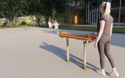 BILLARD A BARRES
JEU EXTERIEUR POUR AIRE DE JEUX ET COURS D'ÉCOLE