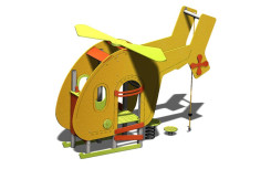 STRUCTURE DE JEUX MULTIPLE HELICO
JEUX COMPLET EN HDPE ET INOX