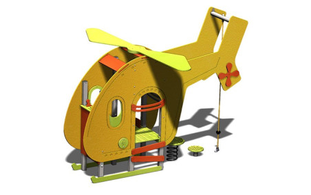 STRUCTURE DE JEUX MULTIPLE HELICO
JEUX COMPLET EN HDPE ET INOX