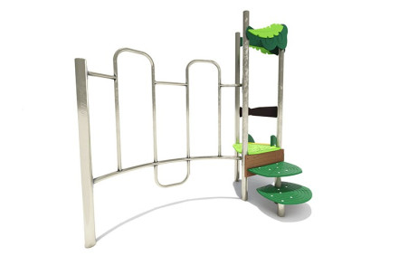 JEUX AVEC MUR DE GRIMPE POUR AIRE DE JEUX PUBLIQUE
STRUCTURE MULTI-JEUX SHERWOOD EXTÉRIEUR POUR ENFANT