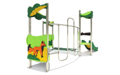 STRUCTURE DE JEUX EXTÉRIEURE SHERWOOD 3 TOURS
AIRE DE JEUX DANS JARDIN ET PARC PUBLIC