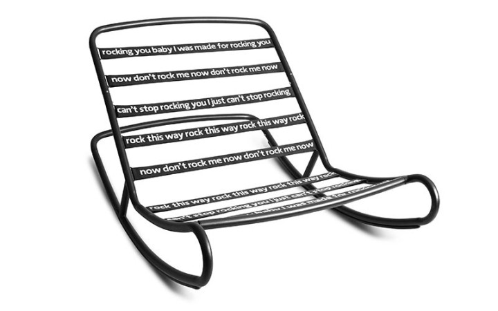 ROCKING CHAIR LUCIE COULEUR NOIR
MOBILIER DE REPOS FATBOY