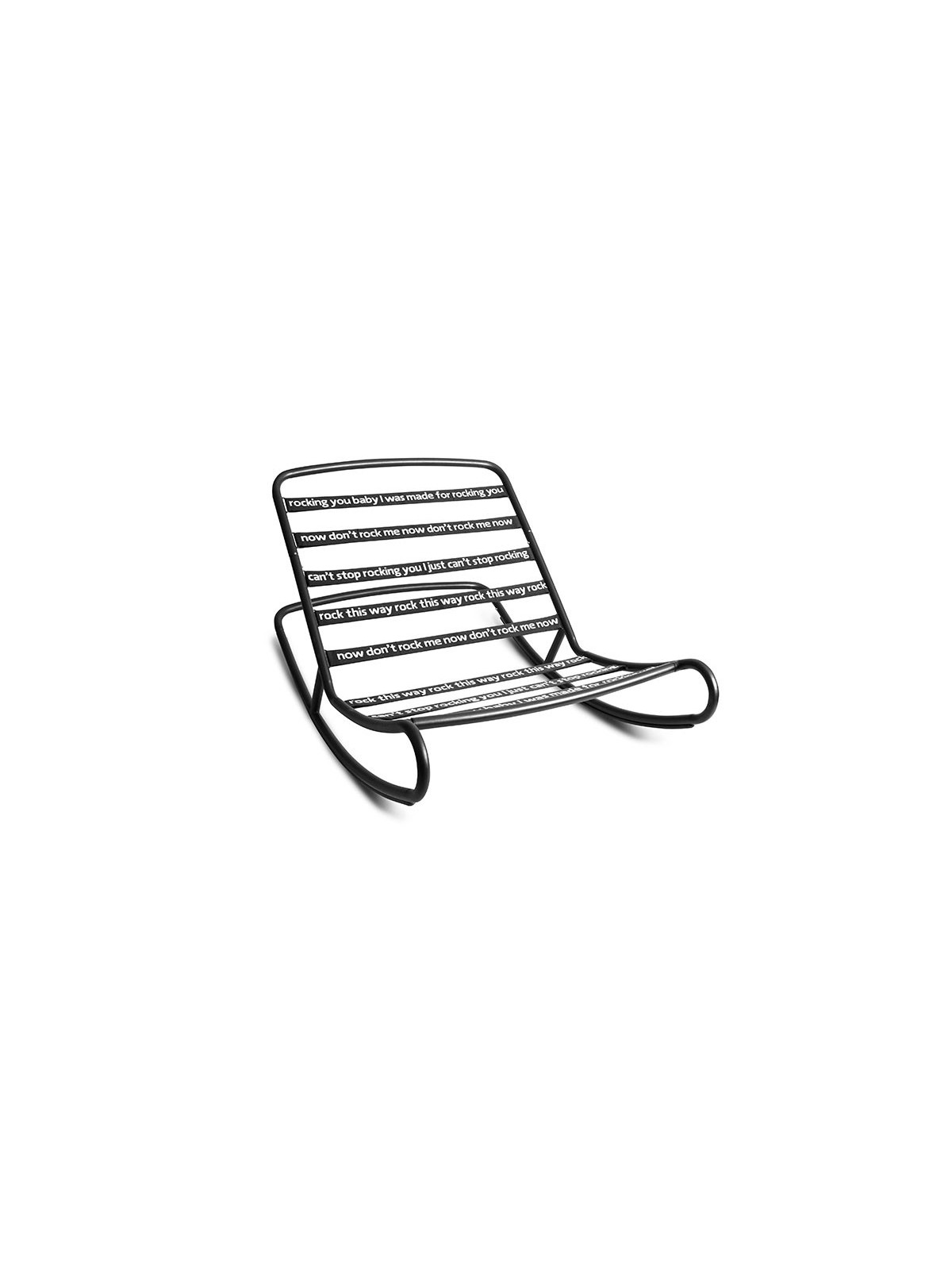 ROCKING CHAIR LUCIE COULEUR NOIR
MOBILIER DE REPOS FATBOY
