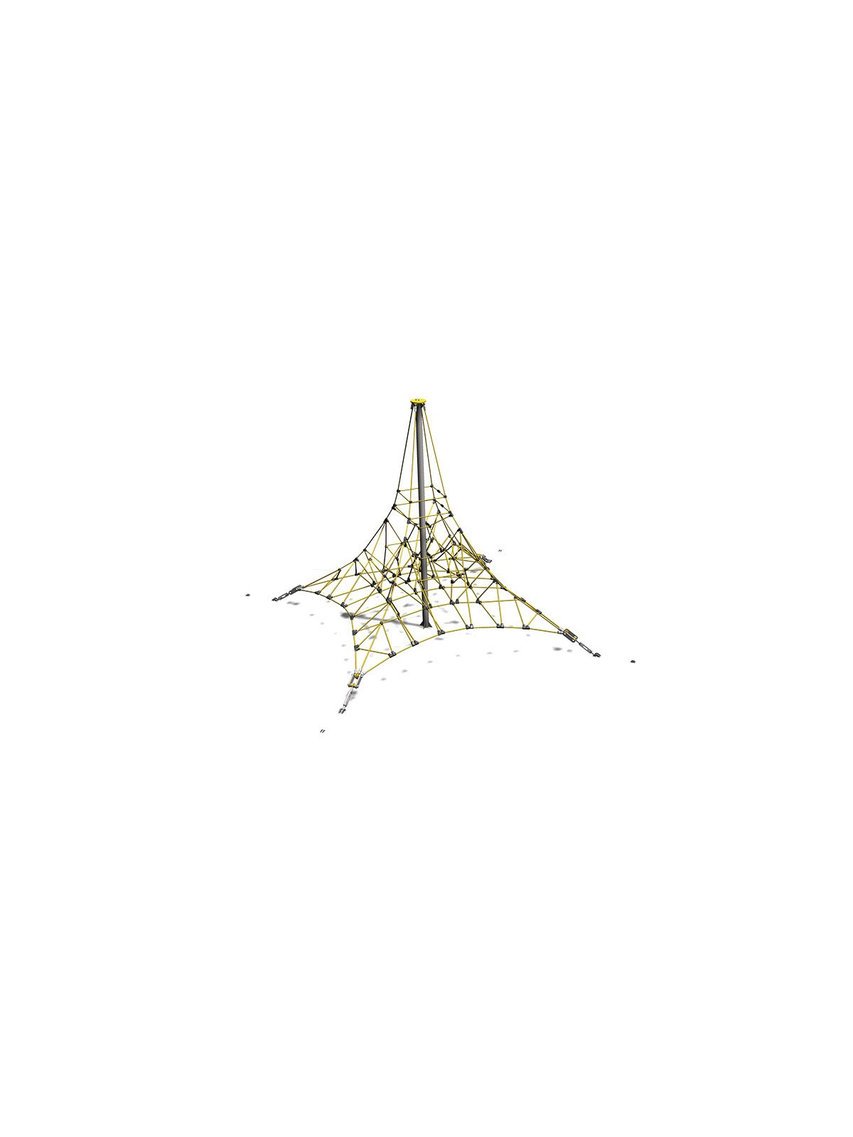 PYRAMIDE A CORDE 4 M A SCELLER OU A CHEVILLER
PYRAMIDE EN INOX POUR ENFANT