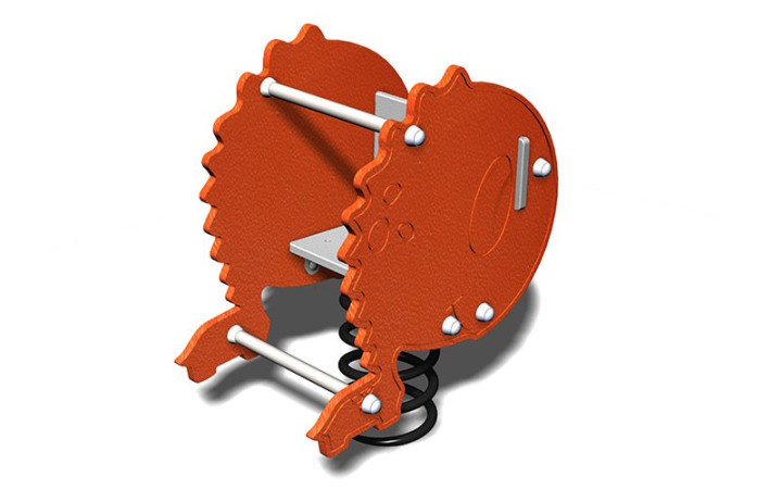 Jeu ressort PMR DINOSAURE jeu inclusif pour aire jeux espaces publics