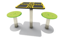 TABLE DE JEUX POUR ÉCOLE OU AIRE DE JEUX EXTÉRIEURE
TABLE DE JEU PETIT CHEVAUX EN INOX ET PEHD