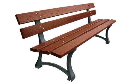 BANC MARNE BOIS ET FONTE FONDERIE FRANCAISE
MOBILIER URBAIN FRANÇAIS ROBUSTE BOIS ET FONTE