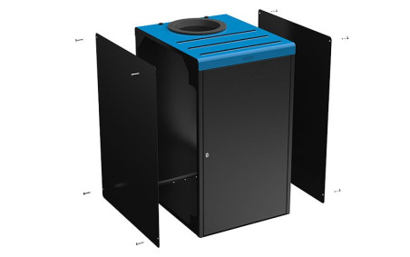 PAROIS POUR STATION DE TRI 
RECYCLAGE INTÉRIEURE POUR RESTAURATION COLLECTIF