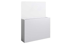 JARDINIÈRE RINAS AVEC SÉPARATION EN VERRE POUR TERRASSE DE RESTAURANT 
ET HÔTEL