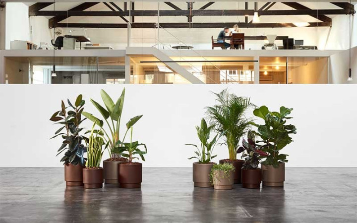 POT ROND THIEA POLYÉTHYLÈNE POUR INTÉRIEUR ET EXTÉRIEUR
JARDINIÈRE MODERNE POUR LE FLEURISSEMENT