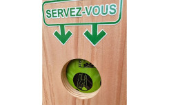 DISTRIBUTEUR EN BOIS CANIBOIS SAC EN LIASSE 
PROPRETÉ CANINE EXTÉRIEURE