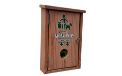 DISTRIBUTEUR EN BOIS CANIBOIS SAC EN LIASSE 
PROPRETÉ CANINE EXTÉRIEURE