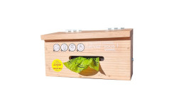 BORNE DE PROPRETÉ CANINE EN BOIS AVEC DISTRIBUTEUR CANIBOIS SAC EN ROULEAU
BORNE HYGIÈNE CANINE EN BOIS CANIBOIS