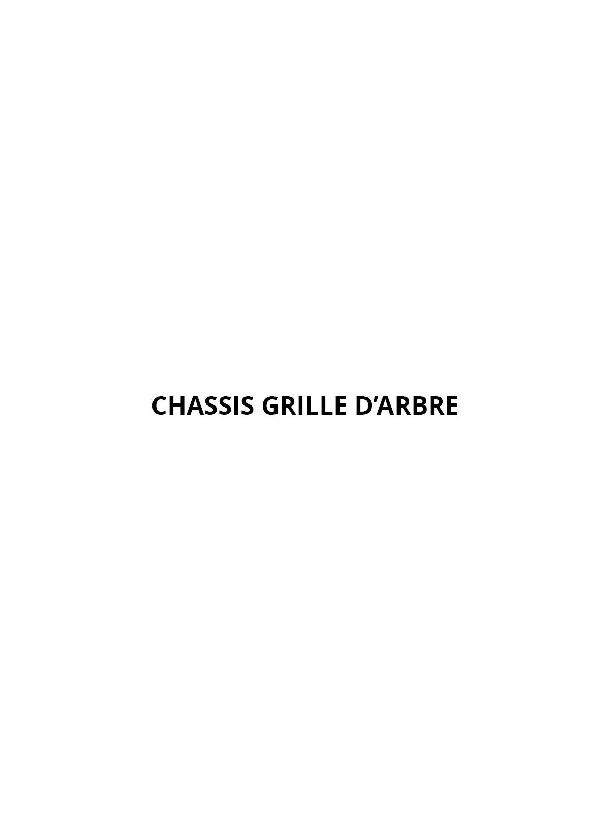 CHASSIS SUPPORT POUR GRILLE D'ARBRE ISAAC