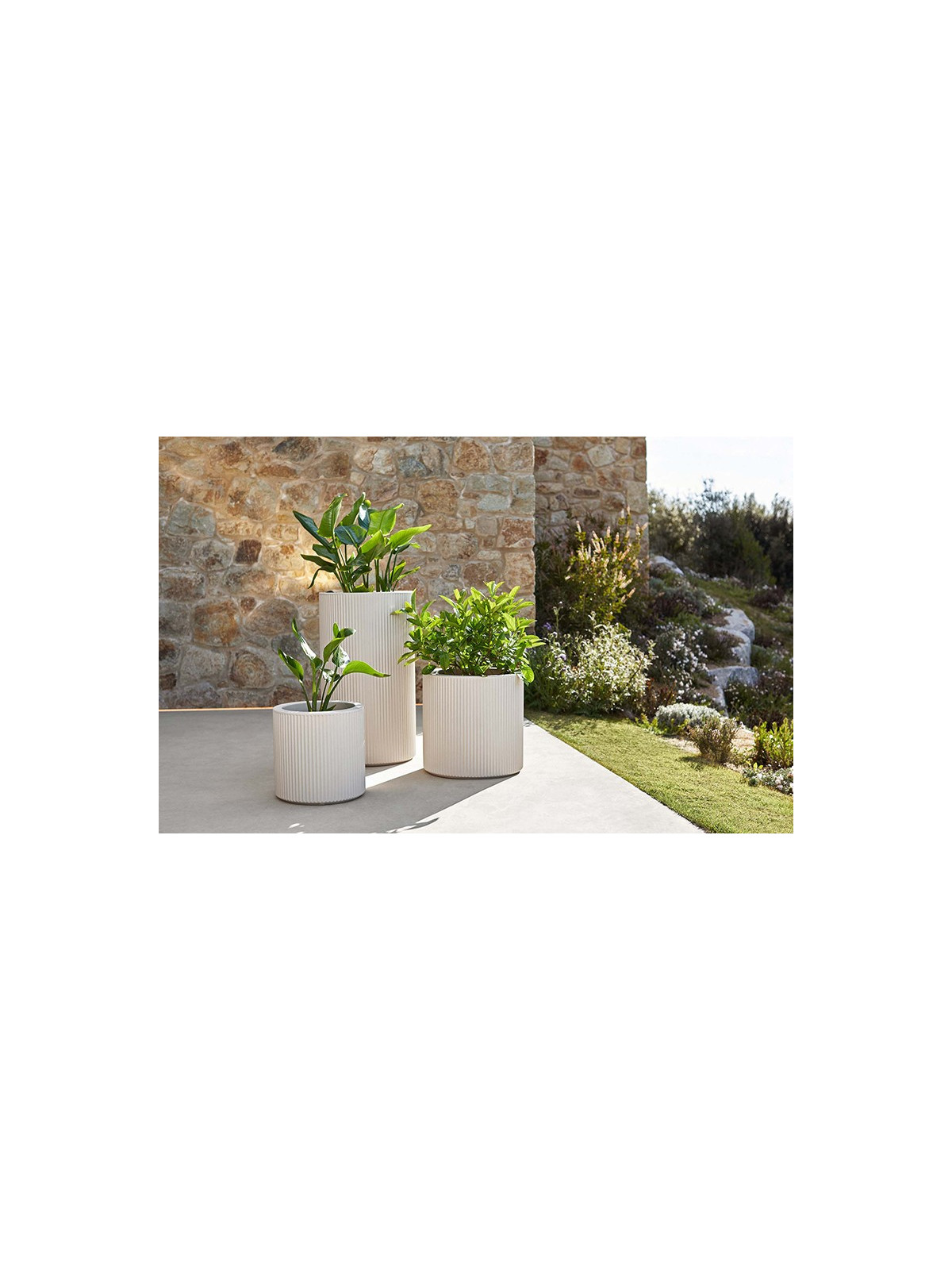 POT ROND GATSBY MODERNE ET DESIGN EN POLYÉTHYLÈNE
JARDINIÈRE EXTÉRIEURE ET INTÉRIEURE GATSBY