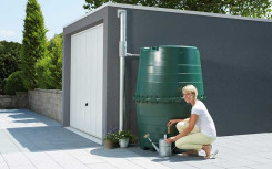 RÉCUPÉRATEUR EAU DE PLUIE ALLOS
CUVE POLYÉTHYLÈNE RECYCLÉ 1300 L
RÉSERVOIR A EAU POUR JARDIN