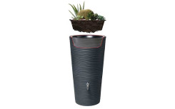 CUVE A EAU POT DE FLEUR PAVIN
RÉSERVOIR EAU DE PLUIE DESIGN POUR JARDIN ET TERRASSE