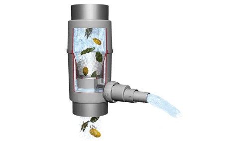 COLLECTEUR INNOVANT ET FILTRANT MELO POUR CUVE A EAU PLASTIQUE RECYCLE JARDIN ET TERRASSE