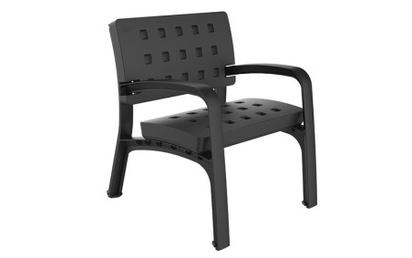 FAUTEUIL URBAN POLYÉTHYLÈNE GRIS RAL 7021
MOBILIER URBAIN EXTERIEUR COLORE ET DESIGN