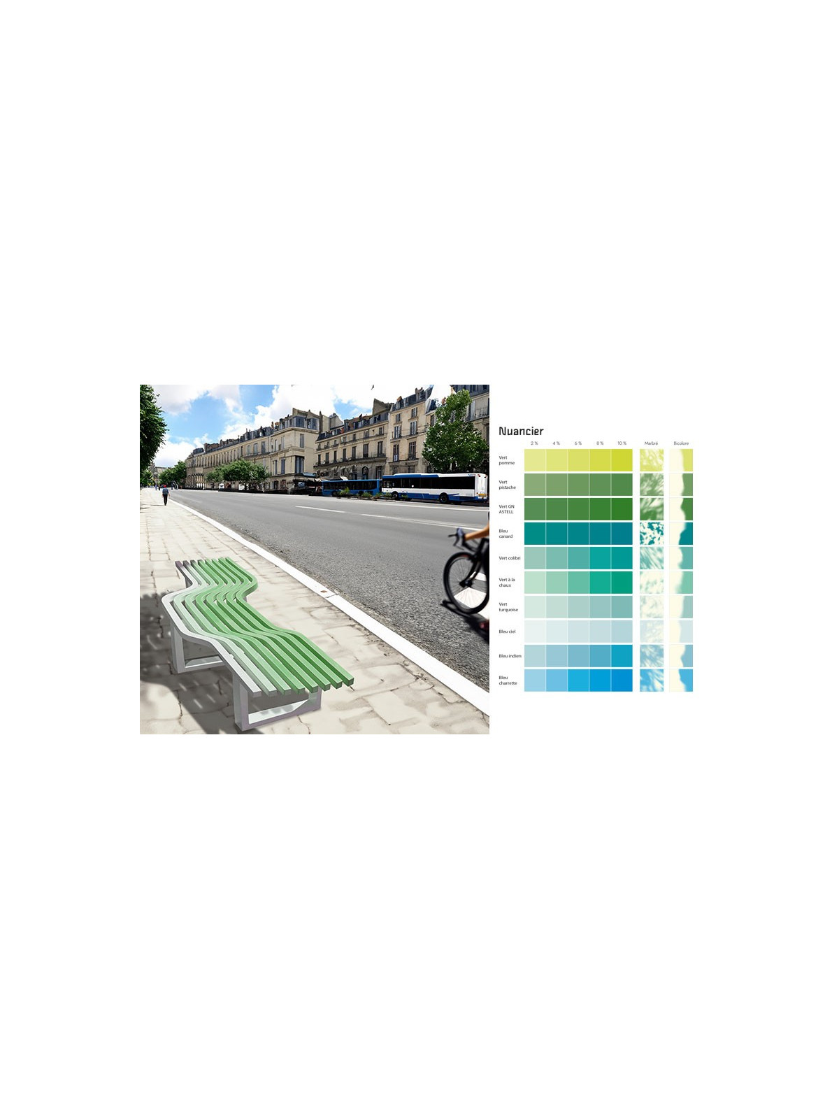 ASSISE HORIZONTALE FUJY MODULAIRE