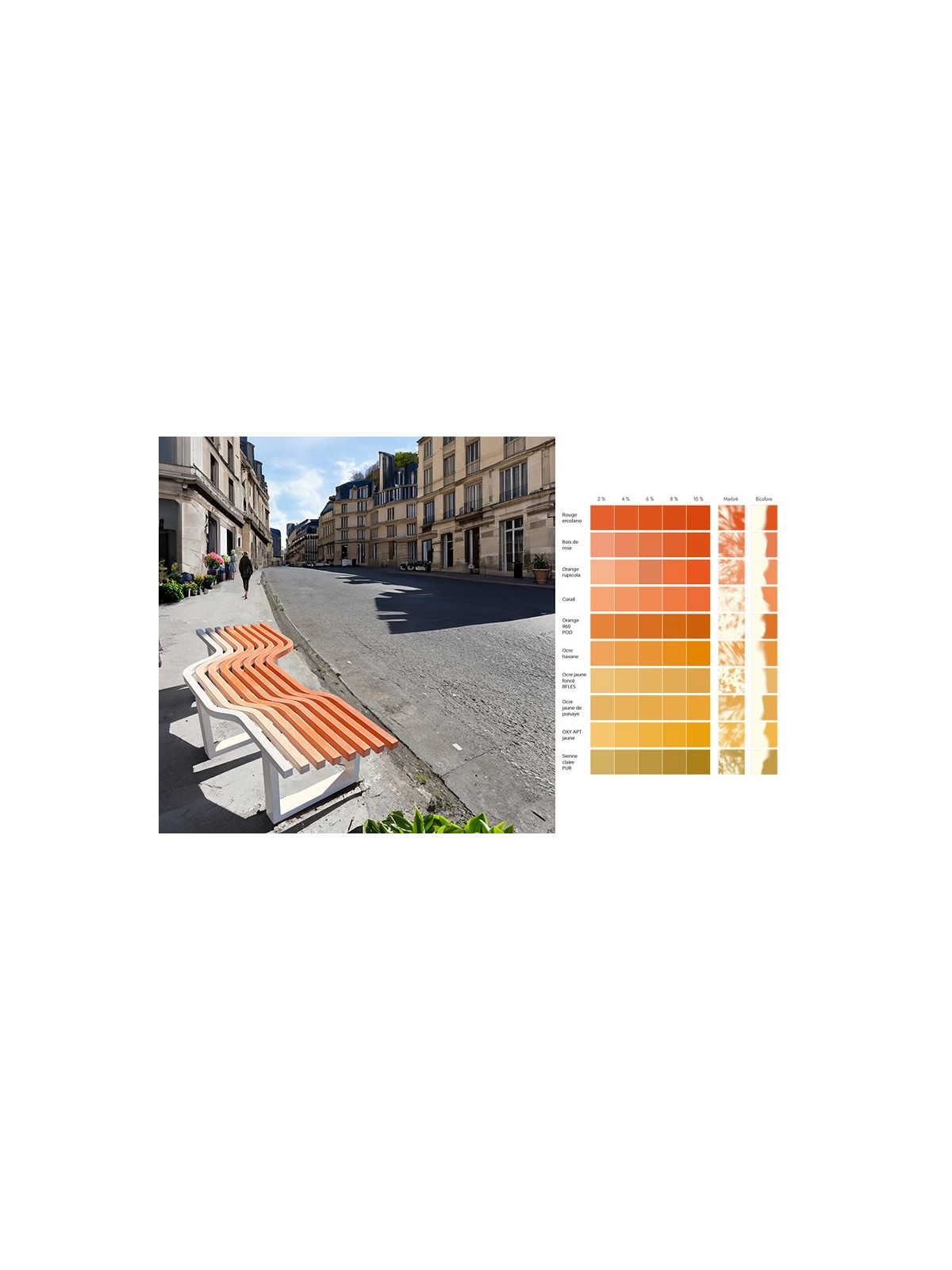 ASSISE HORIZONTALE FUJY MODULAIRE