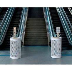 POUBELLE DE TRI INTÉRIEUR EXTÉRIEUR
CORBEILLE DE RECYCLAGE VIGIPIRATE EN ACIER