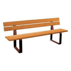 BANC EXTERIEUR CELIAN ACIER / BOIS
MOBILIER URBAIN NATUREL BOIS ET ACIER POUR ESPACE PUBLIC